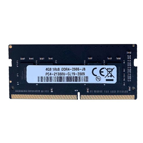Youmine DDR4 4GB 노트북 램 메모리 2666MHz PC4-21300 SODIMM 지원 Intel AMD 메모리용 듀얼 채널, 검은 색