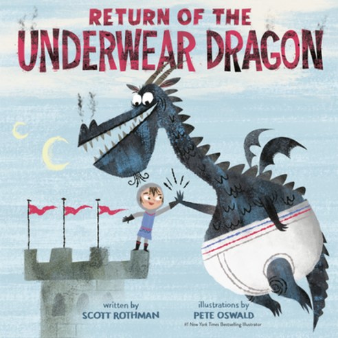 (영문도서) Return of the Underwear Dragon Library Binding, Random House Studio, English, 9780593119938
