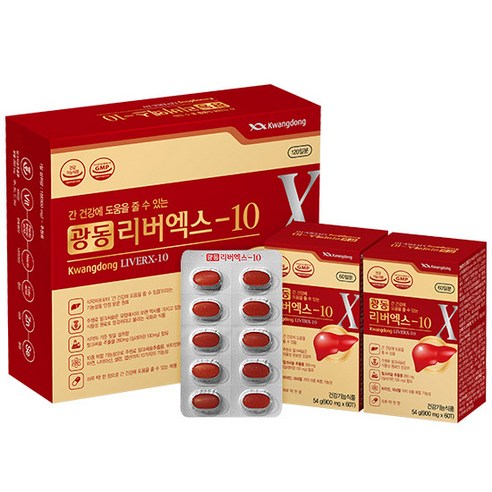 광동 리버엑스-10 밀크씨슬 120정 4개월분, 1개 
허브/식물추출물