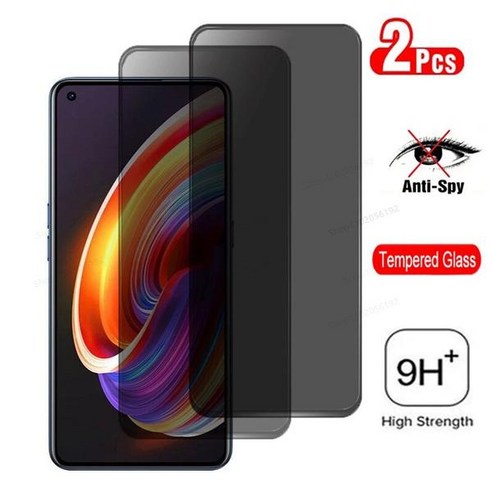 Realme Pro Plus 10 8i 스파이 개인 화면 보호기 5G 7i GT Narzo 20, For Realme 8 5G, For Realme 8 5G