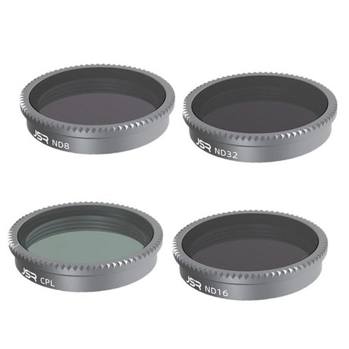 4 조각 렌즈 필터 ND8 ND16 ND32 ND64 For Insta360 GO 2 예비 부품, 105x95x15mm, 보여진 바와 같이, 다른