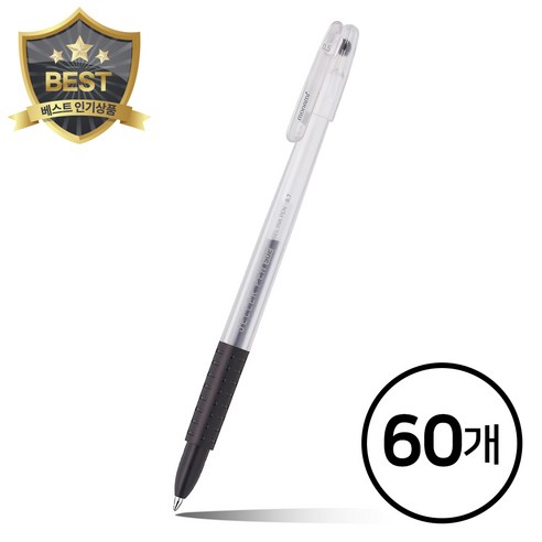모나미 젤러펜 502 0.5mm, 블랙, 5박스