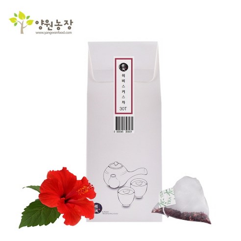 양원농장 삼각티백 건강차 히비스커스차 30Tx2, 1.2g, 30개입, 2개