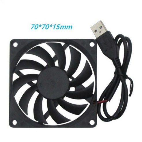 7015 DC5V USB 쿨링팬 A122, 1개