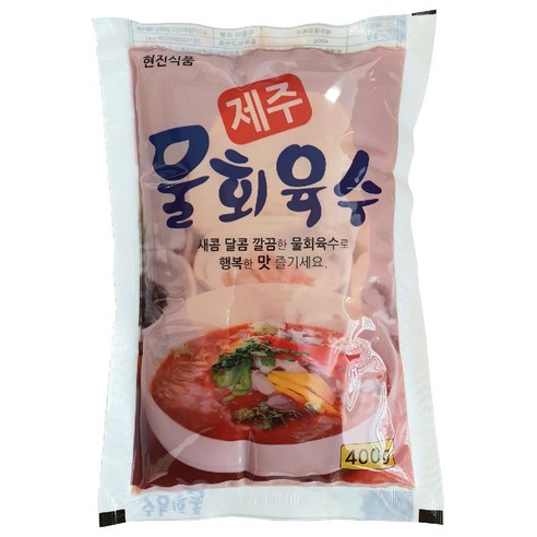 물회육수 400g 현진식품 제주 물회 양념 소스, 1개