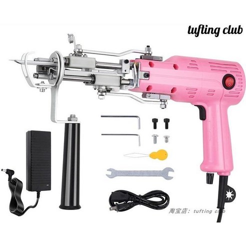 전기 카펫 터프팅건으로 세상에 하나뿐인 나만의 카펫을 만들다