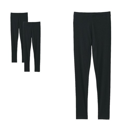 무인양품 MUJI 여성 면 레깅스 3장 FCI41ZZZ