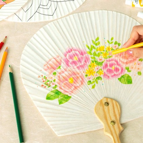 여름을 더욱 특별하게, 나만의 민화 부채 만들기