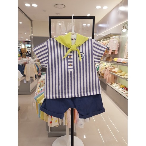 압소바 보보 스카프 상하복 세트 NC대전 유성점