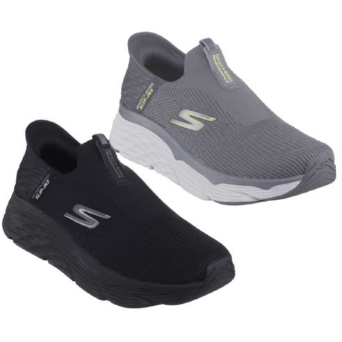 스케쳐스 맥스쿠셔닝 슬립인스 우수한 통기성 초경량 최상의쿠션 장시간 보행 편안한 남성 2종 워킹화 러닝화