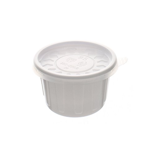 더담다 일회용 소스컵 백색 95mm (중) 222 100개입, 100개, 1개