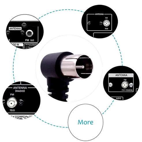 FM 라디오 선 안테나로 잊고 지냈던 아날로그 감성을 되살리세요.