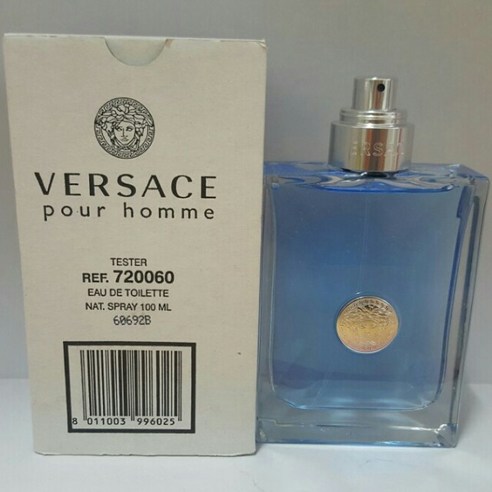 베르사체 뿌르옴므 EDT 100ml(무지박스)뚜껑X실속형상품 특별가 당일발송, 100ml, 1개