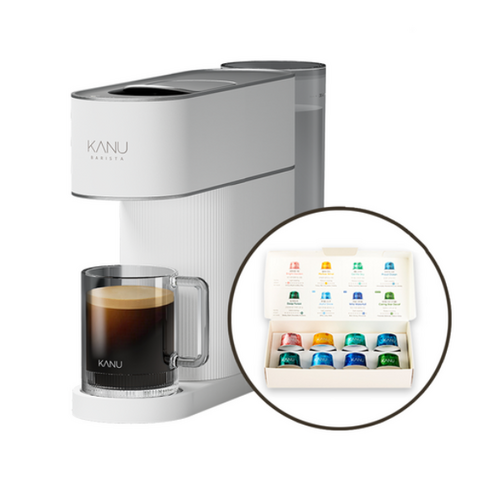 카누 바리스타 어반 캡슐커피머신과 웰컴 캡슐 키트를 특가로 만나보세요.