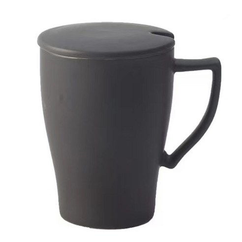 YSHOULD유럽식 라이프 머그컵 450ml 1개, 그레이/55