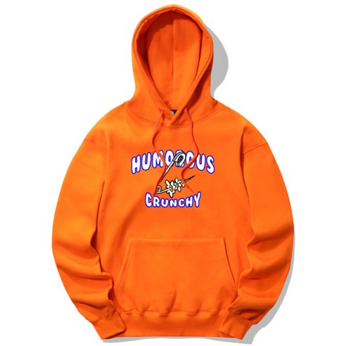 트립션 DAISY PIN GRAPHIC HOODIE - ORANGE