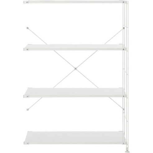 무인양품 SUS 스틸 유닛 선반 추가 세트 와이드 M