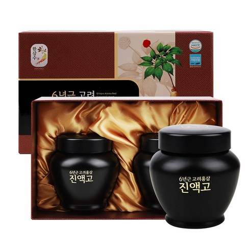 가장 중요한 단어는 홍삼입니다. 6년근 고려홍삼진액고 500gx2개, 1kg, 1개 홍삼/인삼