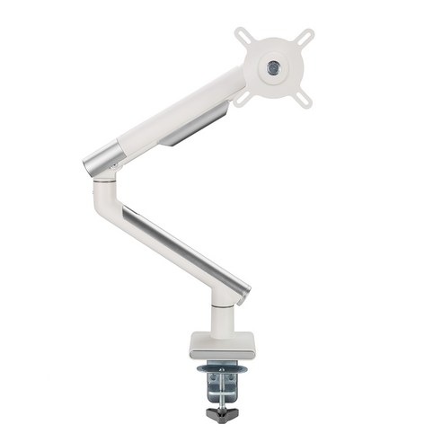 인체공학적으로 설계된 카멜 이지밸런스 싱글 모니터암 거치대는 목과 어깨 통증을 줄이고, 작업 공간을 확보하고, 작업 환경을 향상시킵니다.