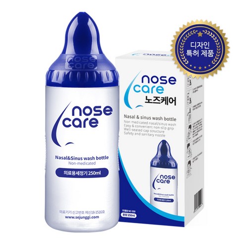 노즈케어 코세척기 250ml, 1개