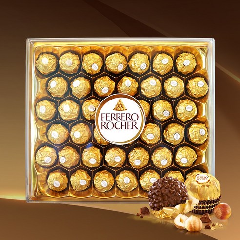 페레로로쉐 42구 이탈리아 정통 헤이즐넛 초콜릿, 524g, 1개