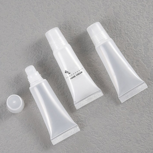 소분 용기 립튜브 공병, 15ml, 10개, 화이트