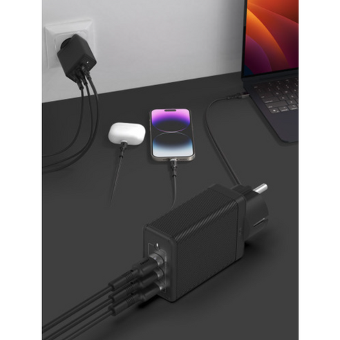 GaN 기술로 구동되는 고속 멀티 포트 충전 솔루션