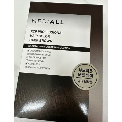 부드러운 변화, NEW 메디올 저자극 새치 염색약으로 완성하는 자연스러운 아름다움 메디올새치염색약