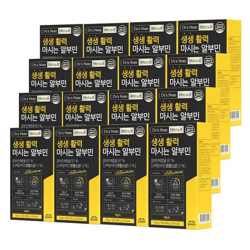 팔레오 닥터스노트 생생 활력 마시는 알부민 액상