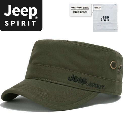 JEEP SPIRIT 캐주얼 플랫 모자 CA0049 + 전용 포장
