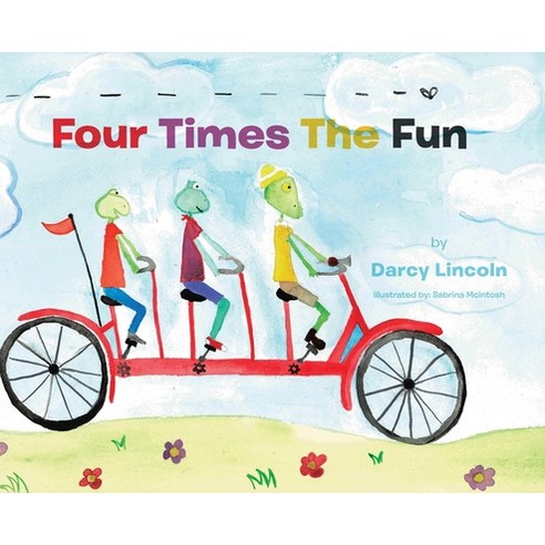 Four Times The Fun Hardcover, Fulton Books, English, 9781646547746