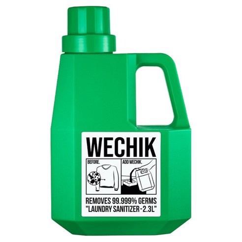 위칙 소독 섬유유연제 본품, 2.3L, 1개