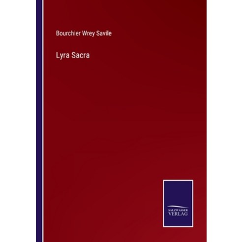 (영문도서) Lyra Sacra Paperback, Salzwasser-Verlag, English, 9783375064945