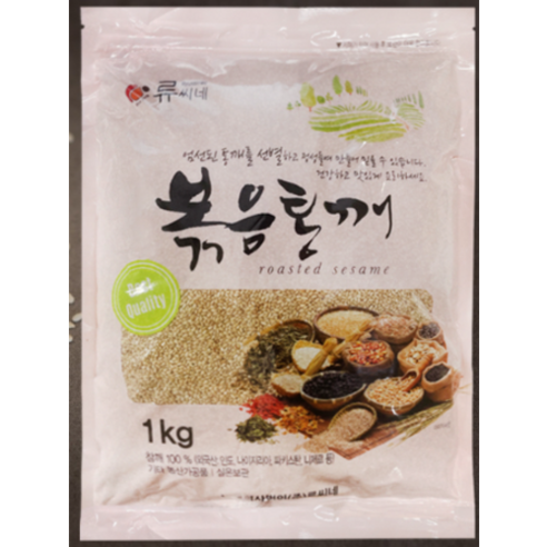 류씨네 볶음통깨, 1kg, 1개