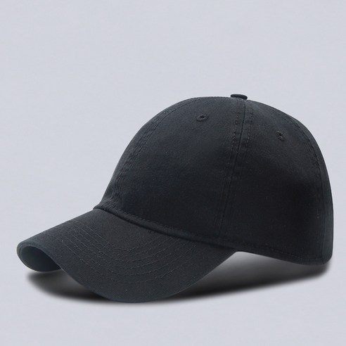 ANKRIC 여성 골프모자 사계절 모자 남자 한국 골프 순면 씻은 야구 모자 여자 레저 세탁 모자 야외 선 스크린 모자, 블랙
