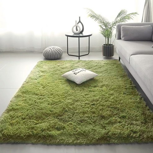 포근한 휴식, 블레오 잔디 러그로 완성하는 감성 공간 장모러그