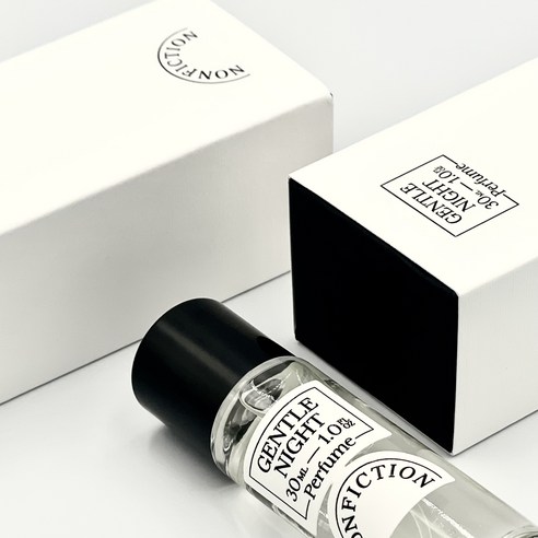 밤의 장막을 닮은 향, 논픽션 젠틀나잇 오 드 퍼퓸과의 조우 논픽션향수