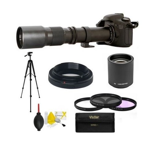 소니 알파용 500mm 1000mm HD 망원 줌 렌즈 A5000 A5100 A6000 A6100 A6300