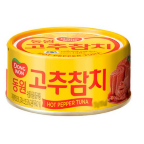동원 고추 참치, 250g, 5개