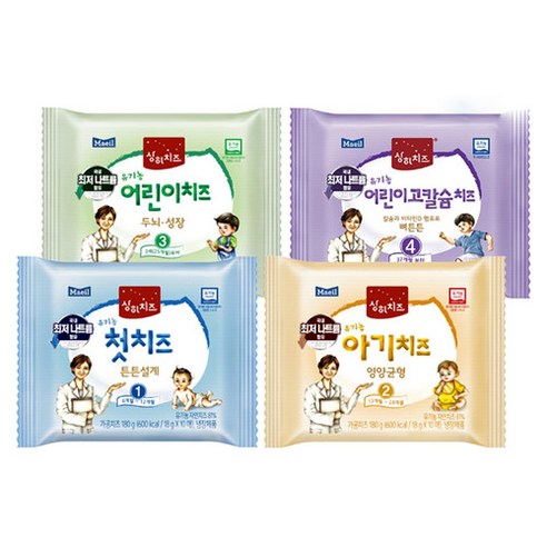 유기농 상하치즈 첫 치즈 + 아이스팩, 60개, 18g 상하치즈유기농첫치즈