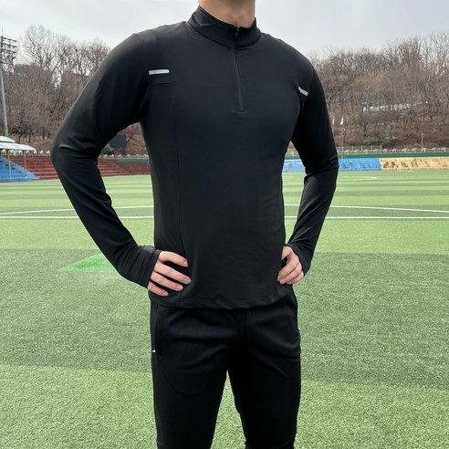 [OKㅣ강추] 축구 애호가를 위한 필수품: 66인치 슬림핏 축구하프집업 드릴탑 [OKNOWㅣ추천상품]