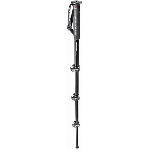 Manfrotto 맨프로토 MPMXPROA4 XPRO 모노포드+ 알루미늄 4단 블랙, 4段_Aluminum | Single Item, 1개