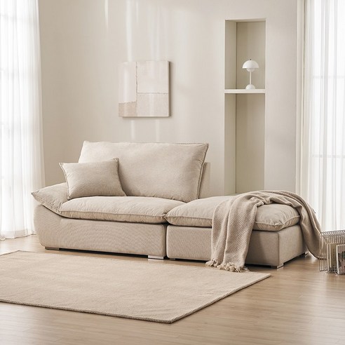 포근함에 퐁당! 구름 위를 걷는 듯한 삼익가구 두모브 소파 솔직 후기 구스소파