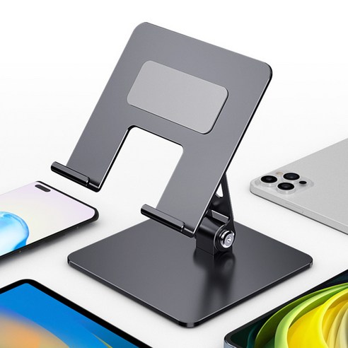 편안하고 인체공학적인 태블릿 사용을 위한 로지 접이식 태블릿 스탠드 거치대
