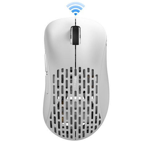 펄사 Xlite V2 초경량 무선 타공 게이밍 마우스 화이트