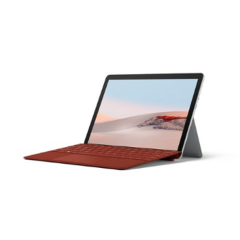 마이크로소프트 2020 Surface Go2 10.5 + 포피레드 타입커버 패키지, 플래티넘, 펜티엄 골드, 64GB, 4GB, WIN10 Home, STV-00009