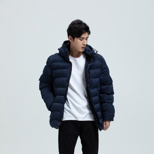 세련된 따뜻함을 위한 고급 옥스포드 겨울 패딩 잠바