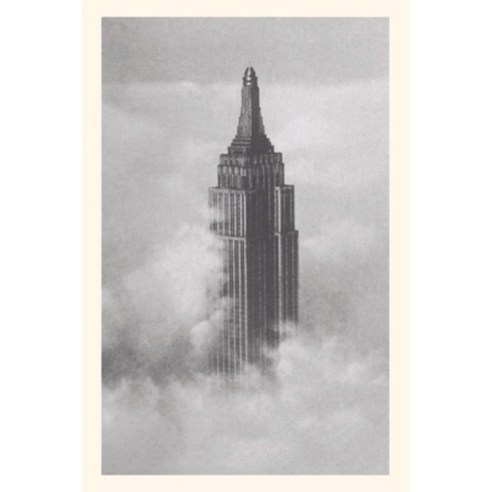 (영문도서) Vintage Journal Empire State Building in the Clouds Paperback, Found Image Press, English, 9781669511472