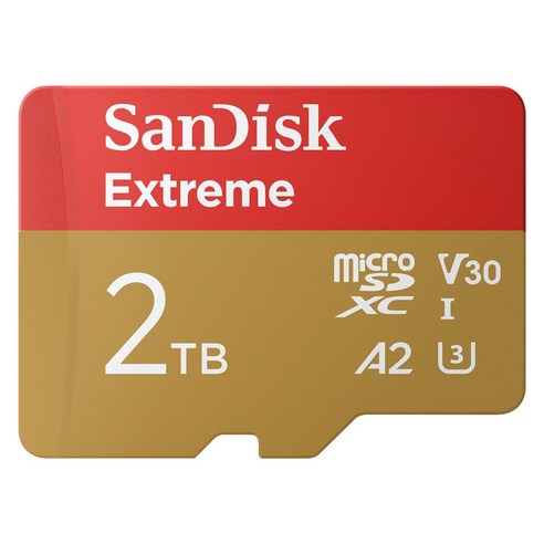 샌디스크 익스트림 메모리카드 마이크로칩 QXA1, 2TB, 1개