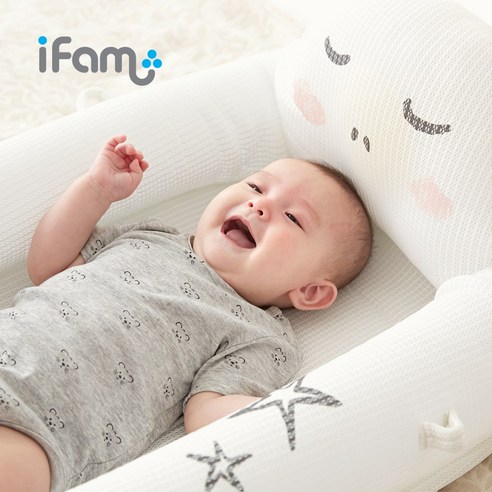 아이팜 별곰이 아기침대: 꿀잠 보장, 휴대성 갑, 모기 걱정 끝!